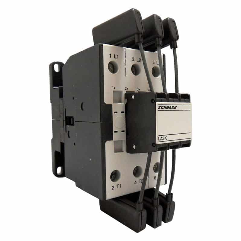 Contactor pentru comutare sarcini capacitive 33.3kVAr, 110A, 230VAC - SKU:  LA3K5033