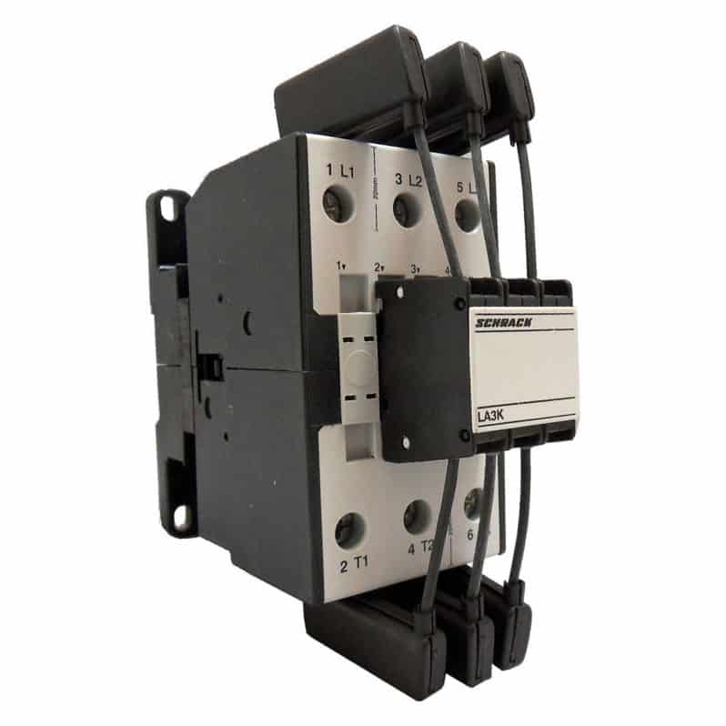Contactor pentru sarcini capacitive 80kVAr 190A 230VAC - SKU:  LA3K9033