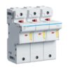Separator tip sertar 3P, 125A, cu LED, 22x58mm, 690VAC - SKU:  LS703