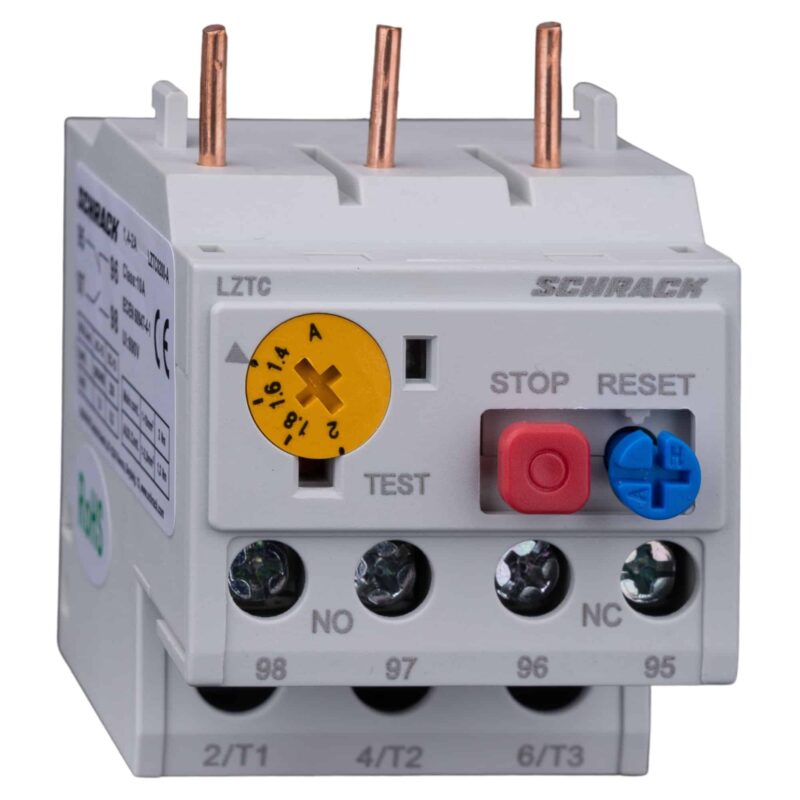 Releu termic CUBICO Classic 1.40-2.50A, 1ND+1NI pentru contactoare - SKU:  LZTC0200-A