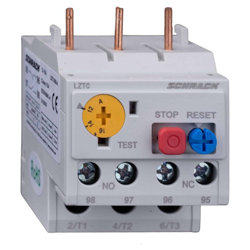 Releu termic pentru contactoare CUBICO Classic, 12.00-16.00A, 1ND+1NI - SKU:  LZTC1600-A