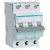 Disjunctor tripolar 16A, curba B, 6kA, 3P - SKU:  MBS316