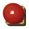 Buton comanda de calibru mare, ciuperca avarie, retinere, 1ND+1NI, rosu/galben - SKU:  MM229748