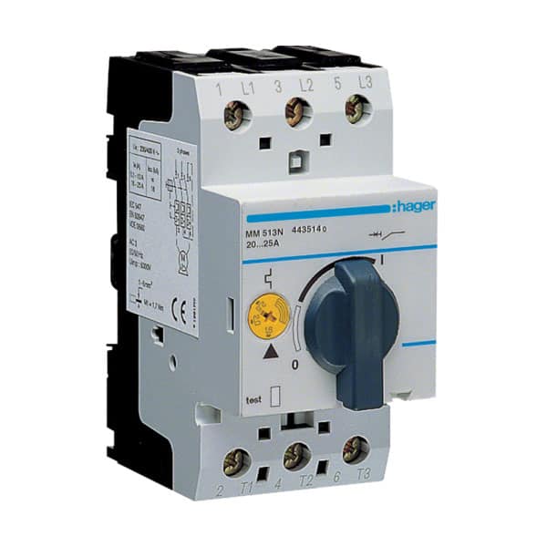 Motor Protector cu RT, 20-25A, IP20, DIN - SKU:  MM513N