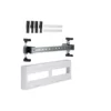 Modul pentru tablou electric universN, 150x500mm, aparataj, 2x12 pozitii - SKU:  UD12B1