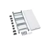 Modul pentru tablou electric universN, 600x250mm, pentru cleme sir orizontala - SKU:  UD41A1N