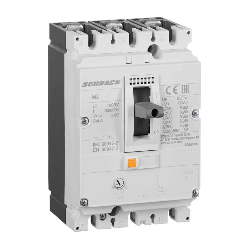 Intreruptor automat MCCB 3P 50kA fix 40A marime 1 - SKU:  MX140231