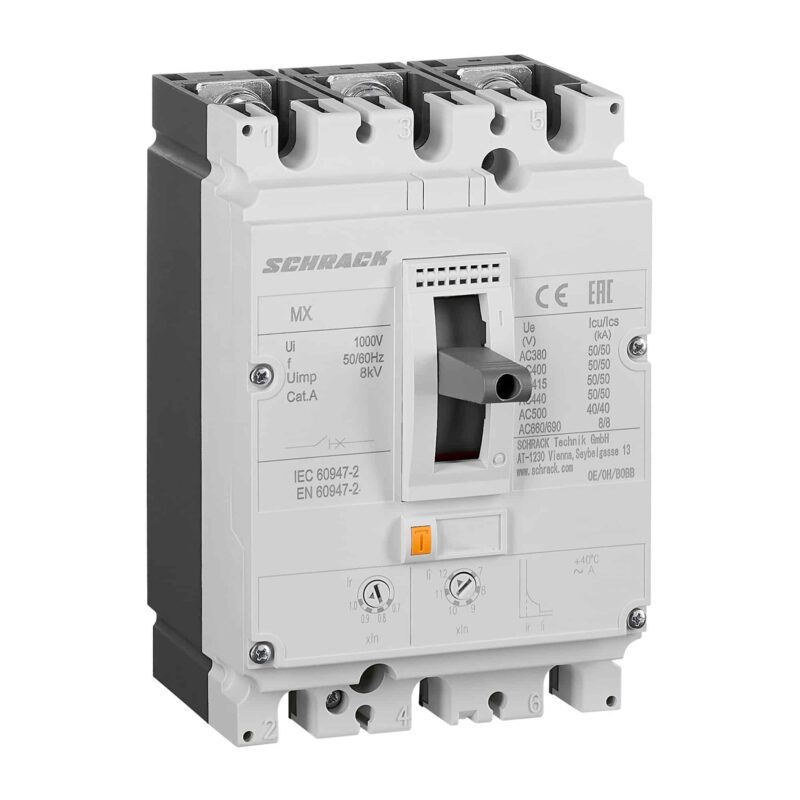 Intreruptor automat MCCB 3P 250A 50kA marime 2 fix - SKU:  MX225233