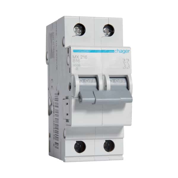 Siguranta automata bipolara 2P 32A curba B 4.5kA - SKU:  MX232