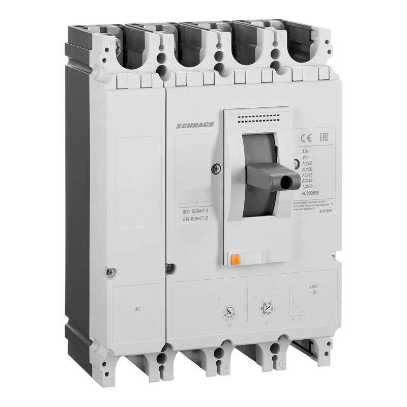 Intrerupator automat MCCB marime 3, 3P, 50kA, fix, 500A - SKU:  MX350241