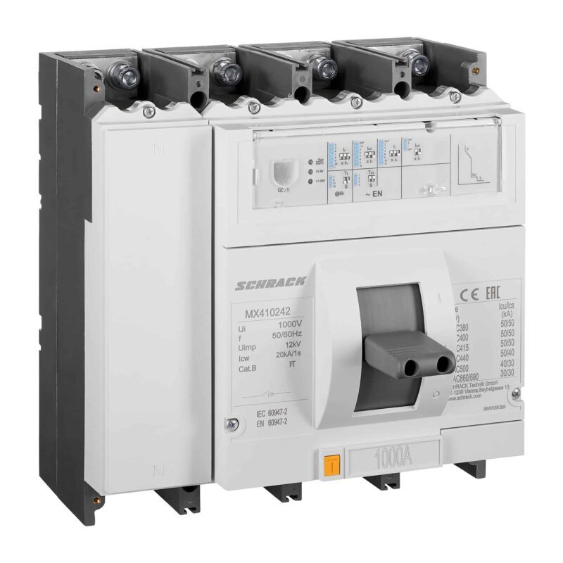 Intreruptor automat MCCB 3P 1000A 50kA fix - SKU:  MX410242