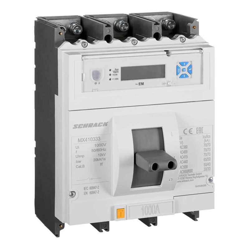 Intreruptor automat MCCB 3P 70kA fix 1000A - SKU:  MX410333