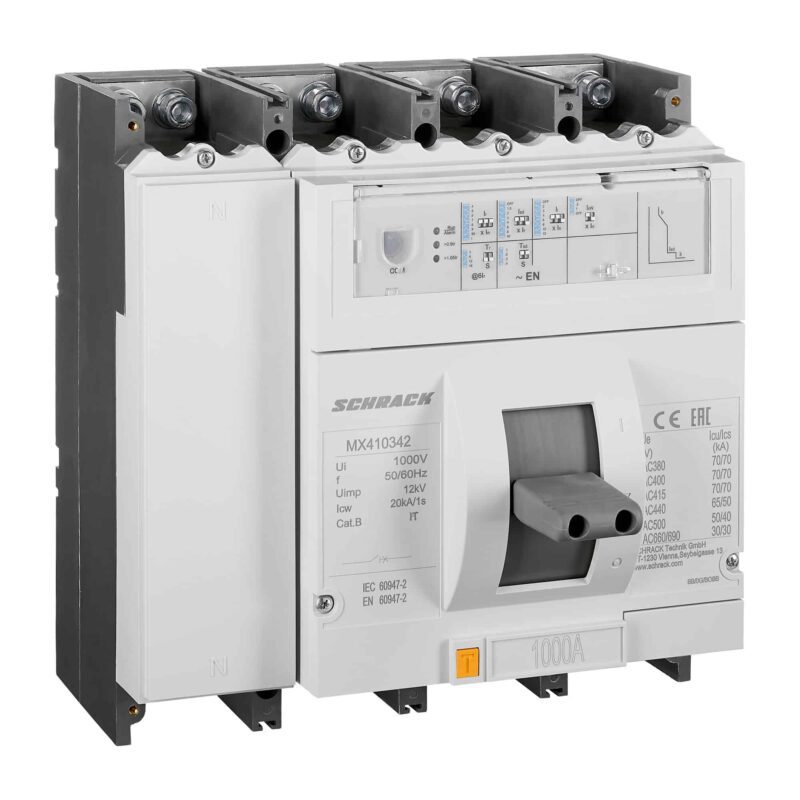 Intreruptor automat MCCB 3P 70kA fix 1000A - SKU:  MX410342