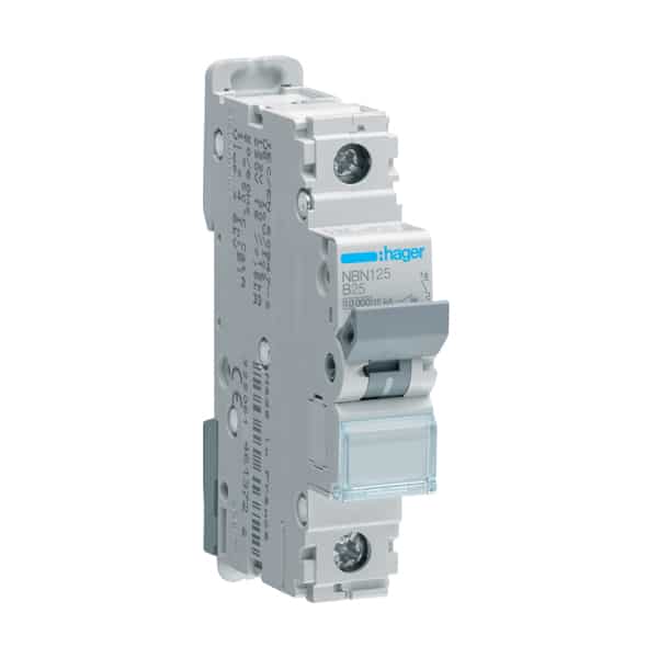 Siguranta automata monopola 25A, curba B, 10kA - SKU:  NBN125