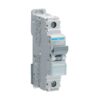 Disjunctor monopolar 32A curba B 10kA Hager - SKU: NBN132