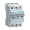 Disjunctor tripolar Hager 20A curba C 10kA - SKU:  NCN320