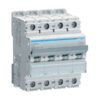 Disjunctor tetrapolar Hager, 4P, 20A, curba C, 10kA - SKU: NCN420