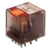 Releu intermediar 14 pini, 4CC, 12VAC, 6A - SKU:  PT570512