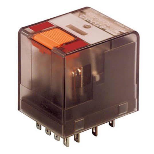 Releu intermediar 14 pini, 4CC, 12VAC, 6A - SKU:  PT570512