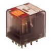 Releu intermediar plug-in, 14 pini, 230V AC, 6A, 4 contacte - SKU:  PT570730