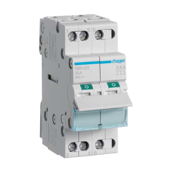 Separator compact 3P 25A 400VAC - SKU:  SBN325