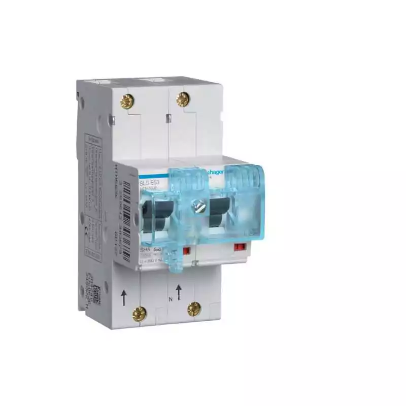 Siguranta automata selectiva 2P+N E 63A pentru Sina DIN - SKU:  HTN563E