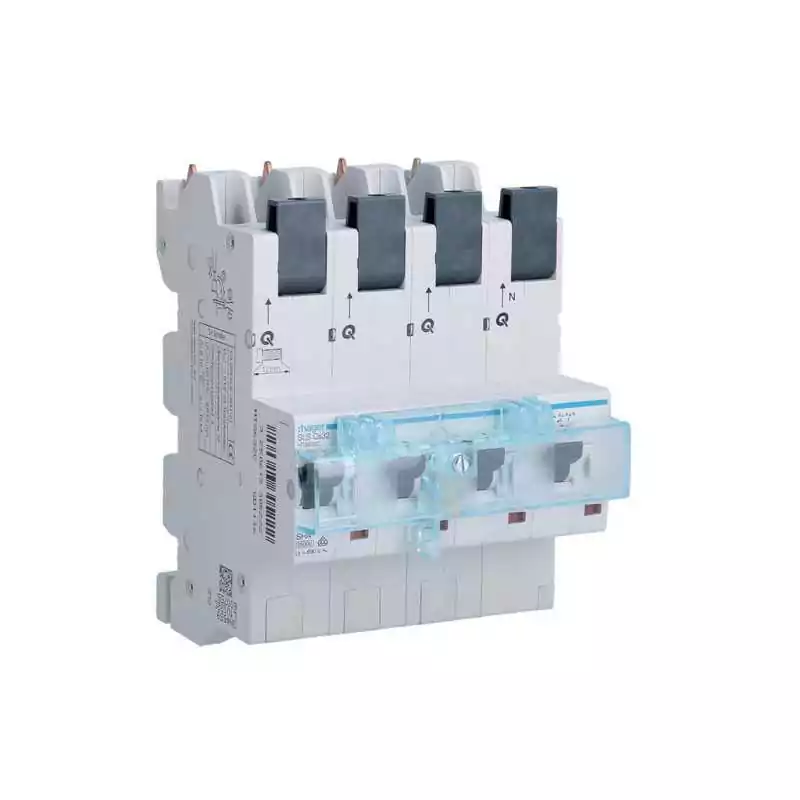 Siguranta automata selectiva 4 Poli 3P+N Curba C 32A Montaj Rasa Cupru QuickConnect - SKU:  HTS632C
