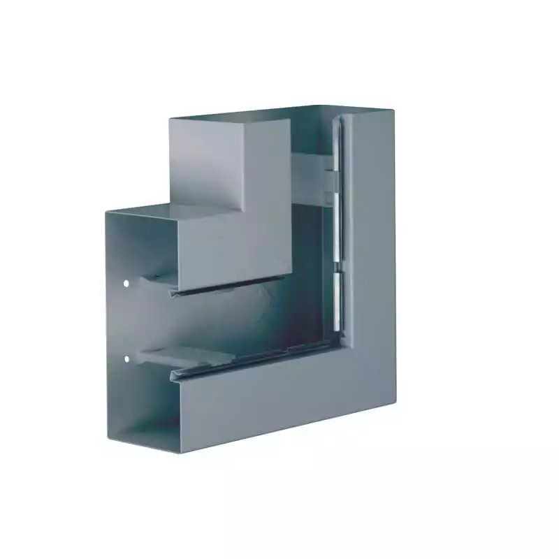 Unghi din profil de baza BRS 100x210mm OT 80mm din tabla de otel zincat - SKU:  BRS1002105VERZ