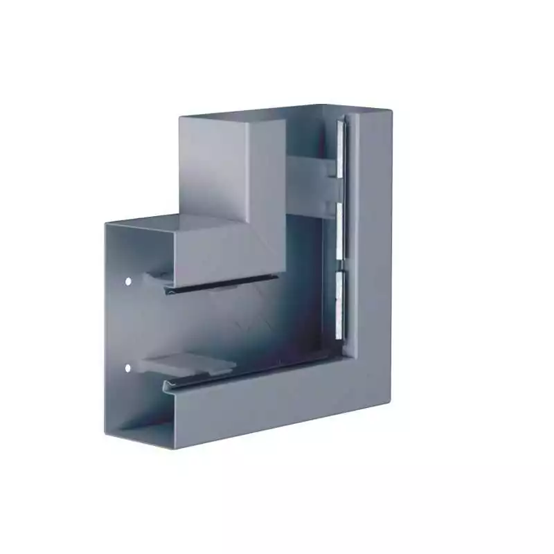 Unghi din profil de baza BRS 85x170mm OT 80mm din tabla de otel zincat  - SKU:  BRS851705VERZ