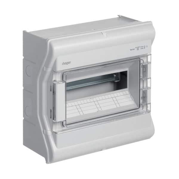 Tablou electric PVC Vector, 12 module, IP54/IP65, aplicatii fotovoltaice - SKU:  VE112PN