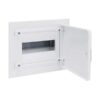 Tablou electric PVC incastrat 8 module, IP40, cu usa mata - SKU:  VF108PD