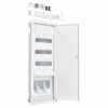 Tablou electric metalic incastrat 4X12 Volta hybrid cu priza Schuko - SKU:  VU603NWH