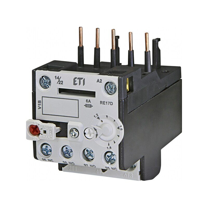 Releu termic ETI 1.2-1.8A, 1ND+1NI pentru contactoare CEC07-CEC016 - SKU:  4641404