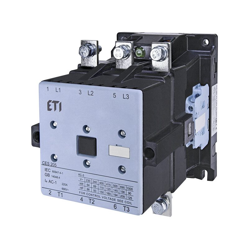 Contactor 230V AC, 205A, 2ND+2NI, 110 kW - SKU:  4646570