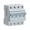 Disjunctor tetrapolar Hager 40A curba C 6kA - SKU:  MCN440