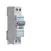 Disjunctor bipolar Hager 1P+N 6A curba C 6kA - SKU:  MLN506