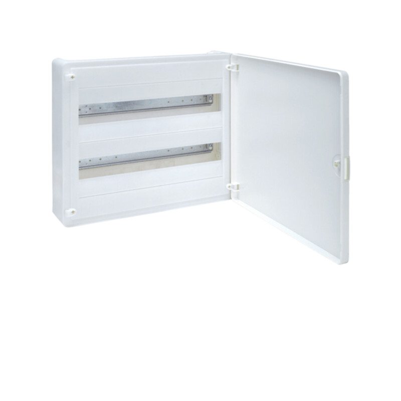 Tablou electric PVC 36 module aplicat IP40 cu usa mata - SKU:  VS218PD