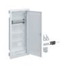 Tablou electric metalic incastrat Volta multimedia 48NW cu prize Schuko - SKU:  VU48NW